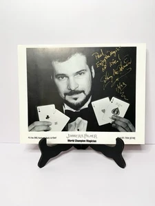 Autographed Johnny Ace Palmer Magician Photo Magic Memorabilia - Picture 1 of 2