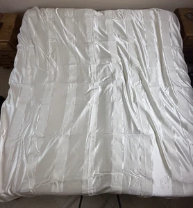 Hotel Collection Queen Duvet Cover Light Cream Color Heavy Weight 90"x90" - Bild 1 von 9