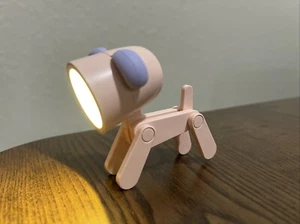 Mini LED Night Light Cute Animal Pet Light Cartoon Folding Table Lamp Room Decor - Picture 1 of 3