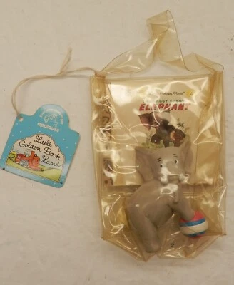 Juguete de PVC de colección The Saggy Suggy Elephant Aplause Little Golden Book Land Foto 1 de 3