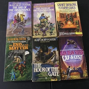 Lot of 6 Alan Dean Foster Paperback Books -- Used - Picture 1 of 7
