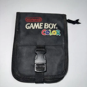 Nintendo Gameboy Color Travel Carry Case Vintage Tasche 90er Retro Schwarz - Bild 1 von 8