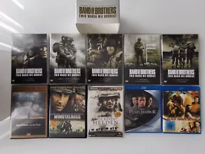 Kriegsdrama Set 9 DVD 2 Blu-Ray Soldat James Ryan Band of Brothers Pearl Harbor - Bild 1 von 2