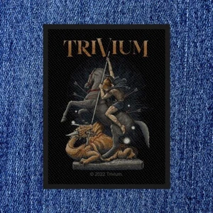TRIVIUM - IN THE COURT OF THE DRAGON (NEW) SEW ON PATCH OFFICIAL BAND MERCH - Picture 1 of 1