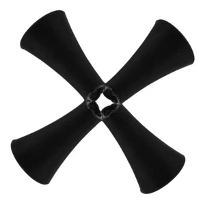 4 Pcs Mobile Phone Holder Glue Rubber Cap for Mount Motorcycle End Motorbike - Photo 1 sur 12