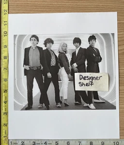 Debbie Harry & Blondie Band in New York Studioszene 1976 Buch Foto - Bild 1 von 1