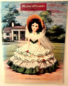 Madame Alexander Catalog 1991 Collection Scarlett Ohara On Cover & Back 54 pages - Picture 1 of 18