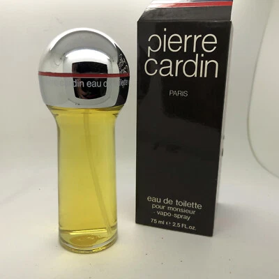 VINTAGE 1980's Pierre Cardin Pour Monsieur Eau de Toilette 75 ml spray - image 1 of 3