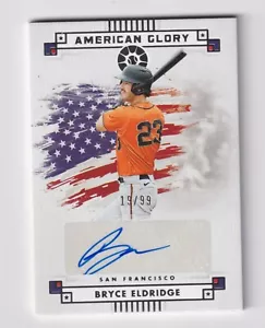 Boys of Summer 2024 American Glory autógrafo Bryce Eldridge radiocontrol novato 19/99 - Imagen 1 de 2