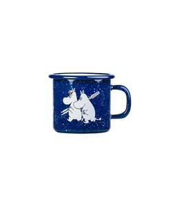 Taza esmaltada Moomin marineros 2,5 dl Muurla *NUEVA - Imagen 1 de 3