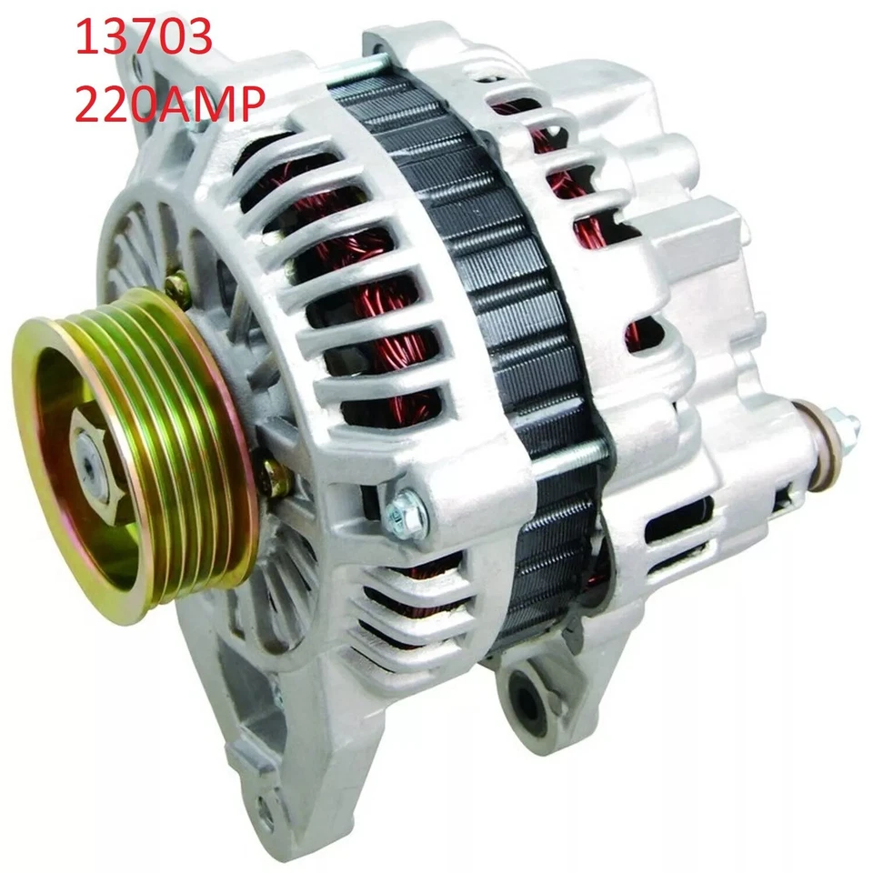 1995-1991 FOR Mitsubishi 3000GT 3.0L  Dodge Stealth 3.0L 220 HIGH AMP ALTERNATOR - Image 1 of 1