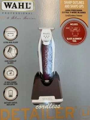 Wahl Professionale Cordless Detailer Li Rasoio/Trimmer UK Lama Tool 8171-830 - Immagine 1 di 3