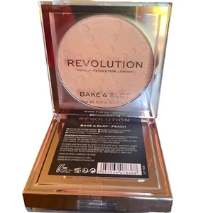 Pack of 3 Makeup Revolution Bake & Blot Setting Powder - Peach - Picture 1 of 3