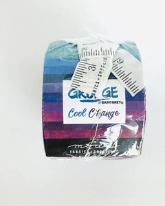 BasicGrey Grunge Basics Cool Change Junior Jelly Roll 20 2.5-inch Strips Sealed - Picture 1 of 5