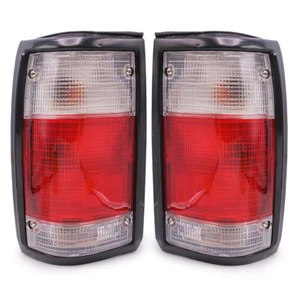 Pair Rear Tail Lamps with Bulbs Fits Mazda Magnum B2000 B2200 B2600 1985 1998 - Picture 1 of 8