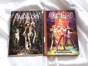 Set 2 Avalon Web of Magic Books Circles in the Stream Spellsinger Rachel Roberts - Imagen 1 de 14