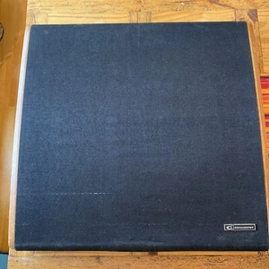 Dahlquist DQ-10 5-Way Vintage Speaker Grill Complete W Nameplate Mounts VG Nice - Picture 1 of 24