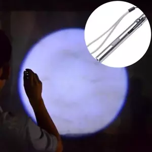 Mini Flashlight Pocket Lamp LED Light Torch Travel Charger K0M3 Sports+USB -US - Picture 1 of 12