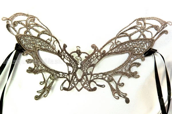 Disfraz de Hada Mariposa Baile de graduación Halloween Sexy Encaje Mascarada Fiesta de Cumpleaños Máscara Foto 1 de 1