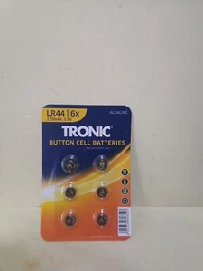 Paquete de 6 pilas de botón TRONIC LR44 130mAh 1,5V - Imagen 1 de 5