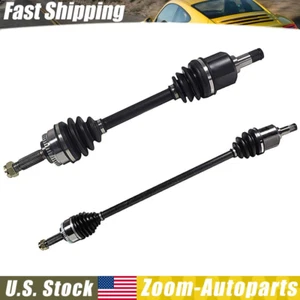 Front Driver & Passenger Pair CV Axle Shaft For Mitsubishi Mirage 1.8L 1997-2002 - Picture 1 of 12