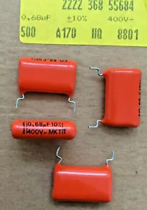 500 unidades condensadores de lámina Vishay 222236855684 0,68uF 400V 10% RM27,5 - Imagen 1 de 1