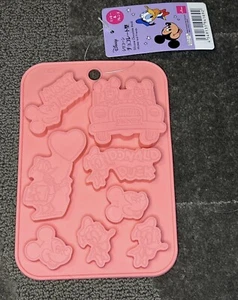 Mickey Mouse and Friends Silicone Chocolate Mold Baking Ice Tray Japan Disney - Picture 1 of 6