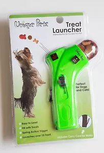 Dog Treat Launcher Pet Cat Interactive Fun Training Snacks Shooter Feeder GIFT - Picture 1 of 2