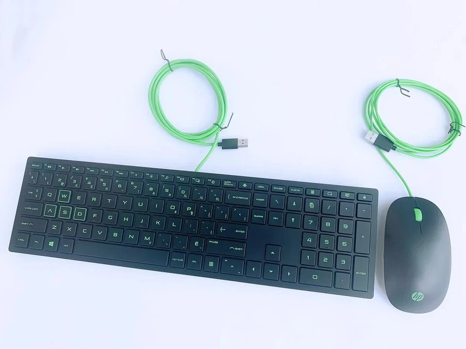 Canadian French layout USB wired keyboard and mouse kit for HP mute - Image 1 of 1