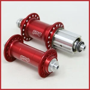 NOS PMP MTB HUBSET 32h HOLES 9 SPEED HUBS VINTAGE 90s CAMPAGNOLO CNC LIGHTWEIGHT - Picture 1 of 8