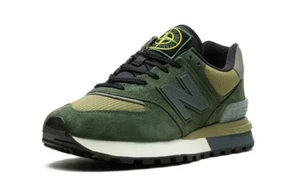New Balance 574 Legacy Stone Island - Verde Oscuro Hombres Mujeres Zapatos Informales Tenis - Imagen 1 de 5