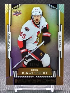 2015-16 Upper Deck Buybacks Erik Karlsson Gold 13/24 #33 - Bild 1 von 2
