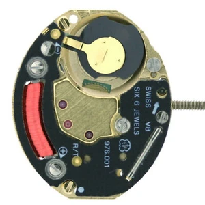 For Genuine ETA 976.001 Watch Movement Swiss 2 Hands, Replacement Repair Parts - Picture 1 of 10