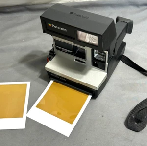 Vintage POLAROID SPIRIT 600 Sofortbildkamera FUNKTIONIERT mit FILM - Bild 1 von 10