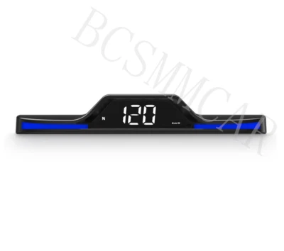 Velocímetro Digital Coche GPS HUD Head Up Display Alarma de Sobrevelocidad KMH MPH Brújula Foto 1 de 4