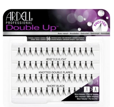 Ardell Double Up False Eyelashes Knot-Free Short Black #68290 - Image 1 of 2