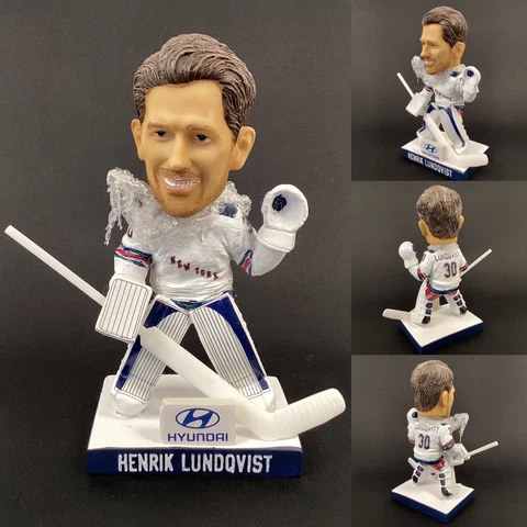 Henrik Lundqvist Bobblehead Hockey Limited SGA Statue 30 NY Rangers Outdoor Game Cover