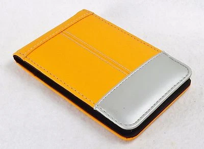 Jotter Note Pad w/Dual-Power Multi-Function Calculator ~ PO538, Orange & Silver  - Image 1 of 4