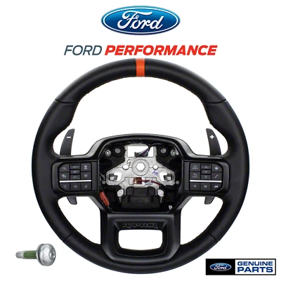 Ford Performance OEM Raptor Steering Wheel For 2021-2024 Ford F-150 / Raptor - Image 1 of 4