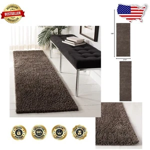 Transitional 2'3" x 10' August Shag Runner Rug - Soft, Non-Shedding & Easy Care - Picture 1 of 9