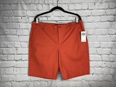 Lauren Ralph Lauren Size 14P Orange Bermuda NEW $69 - Image 1 of 4
