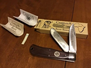 Camillus Safari Series Knife CAPE BUFFALO w/Box & Papers CSS-1 Lot 2 - Picture 1 of 9