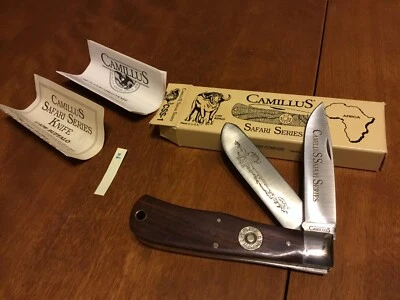 Cuchillo Camillus Safari Series CAPE BUFFALO con Caja y Papeles CSS-1 Lote 2 Foto 1 de 4