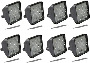 Super Bright LED Work Lamp Assembly Suitable for Car Jeep SUV Bikes Tractors JCB - Imagen 1 de 10