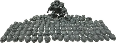 LOTE Carcharodons 1 Tyberos, 95 Hombreras, 50 Cabezas BITS Warhammer 40k 30k Foto 1 de 3