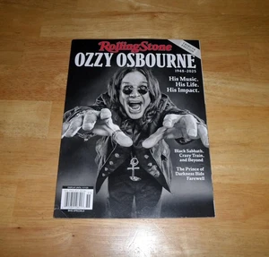 Roling Stone Magazine Ozzy Osbourne Tribute Edition 2025 *NEW* His Music Life - Picture 1 of 7