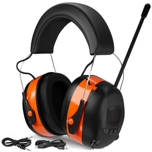 Hearing Protection Ear Muffs With Bluetooth, SNR 28dB Noise Reduction Wireles... - Bild 1 von 7