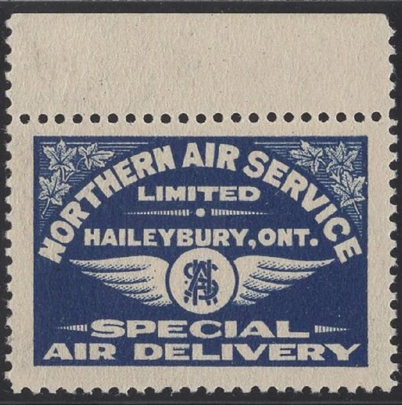 #CL5b  NORTHERN AIR SEMI OFFICIAL MNH // "Blue Dot" Var - Image 1 of 1
