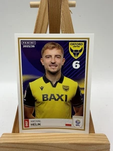 PANINI EFL 2025 - 26  STICKER Michal Helik Oxford United #262 - Picture 1 of 4