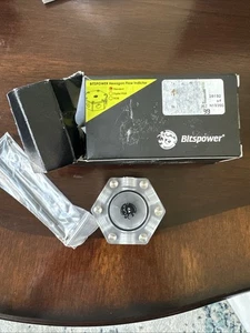 New Open Box Bitspower Hexagon Flow Indicator - Picture 1 of 9